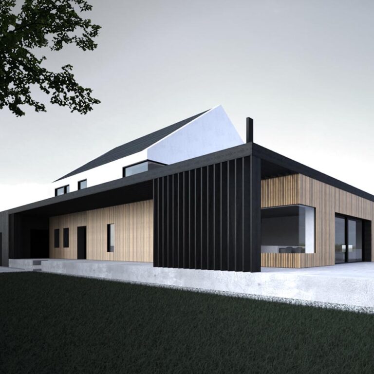 projekt domu mieszkalnego - architekt