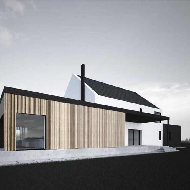 projekt domu mieszkalnego - architekt