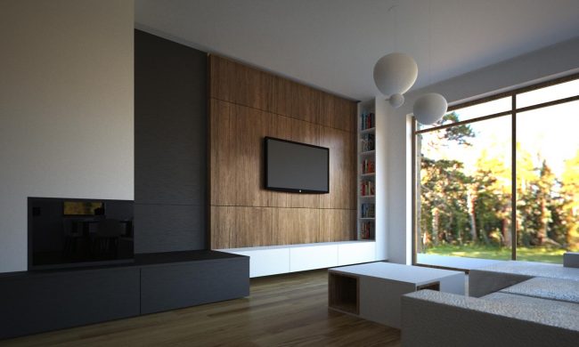projekt wnętrza mieszkalnego - architekt