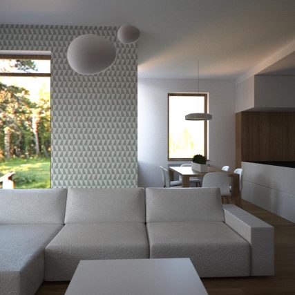 projekt wnętrza mieszkalnego - architekt